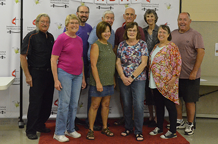 Mission Team at Church Prior to Departure